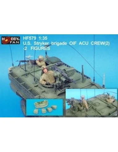 U.S. Stryker brigade OIF ACU Crew(2)-2F., 1/35 - Hobby Fan HF579