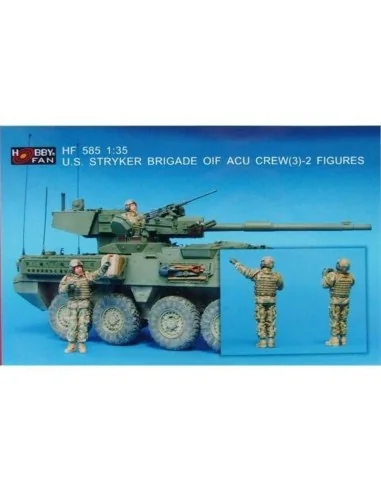 U.S. Stryker Brigade OIF ACU crew(3)2Fi, 1/35 - Hobby Fan HF585
