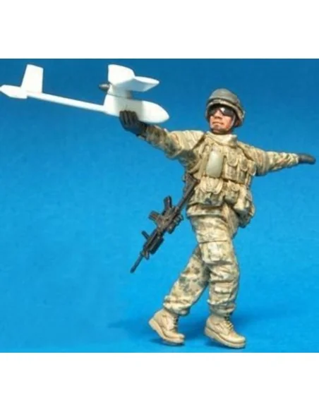 U.S. Stryker Brigade OIF ACU Crew(4)1Fig, 1/35 - Hobby Fan HF589