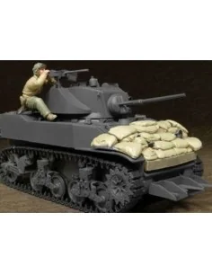 [NO_DESC] U.S. M5A1 Tank Crew & Sandbags(II)-1 Fig, 1/35 - Hobby Fa...