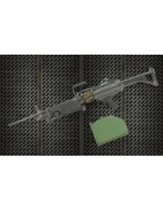 Resin arms U.S. M249 Minimi machine gun, 1/4 - Hobby Fan HF604
