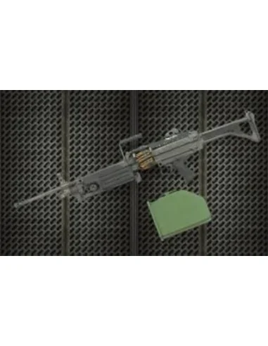 Resin arms U.S. M249 Minimi machine gun, 1/4 - Hobby Fan HF604
