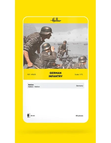German Infantry, 1/72 - Heller 49605