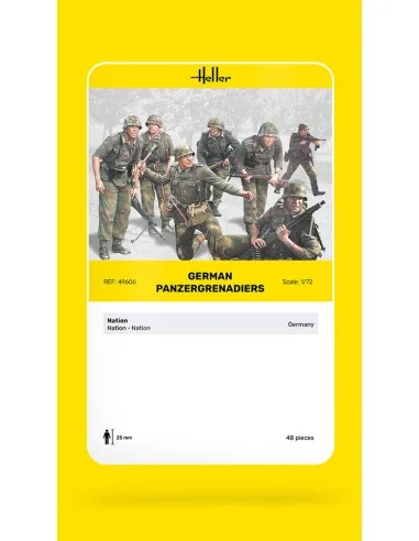German Panzergrenadiers, 1/72 - Heller 49606