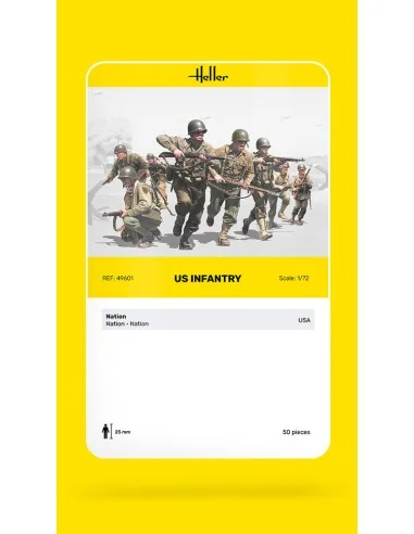 US Infantry, 1/72 - Heller 49601