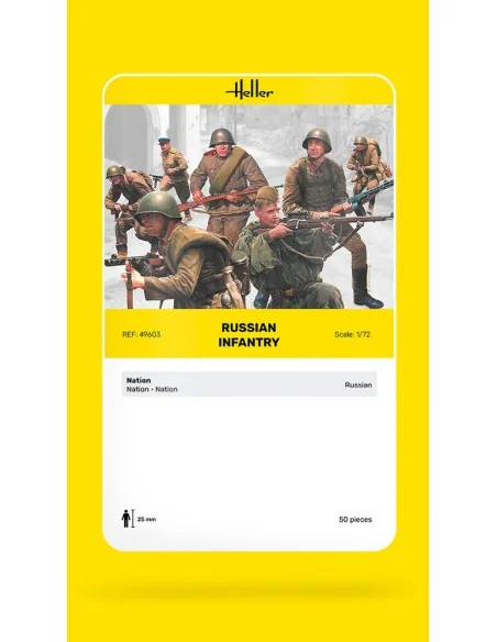 Russian Infantry, 1/72 - Heller 49603