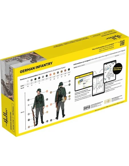 German Infantry, 1/72 - Heller 49605