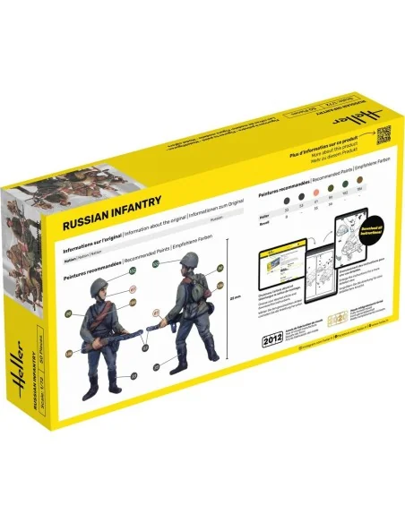 Russian Infantry, 1/72 - Heller 49603