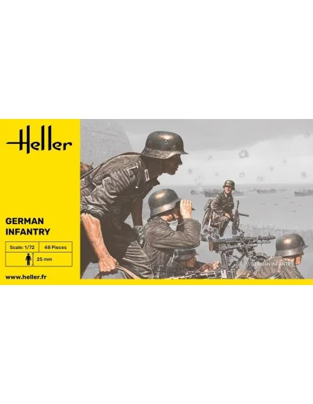 German Infantry, 1/72 - Heller 49605
