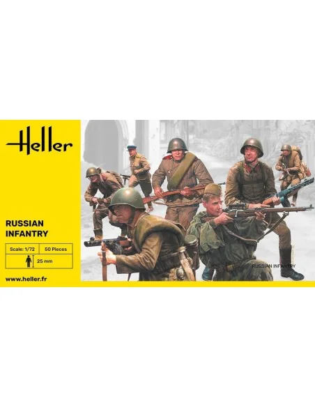 Russian Infantry, 1/72 - Heller 49603