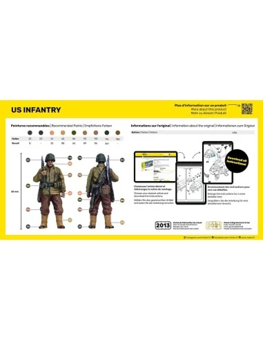 US Infantry, 1/72 - Heller 49601
