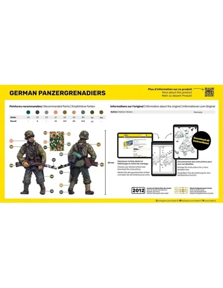 German Panzergrenadiers, 1/72 - Heller 49606