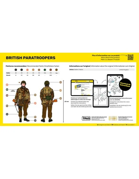 British Paratroopers, 1/72 - Heller 49623