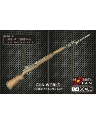 1/4 M1 Garand Rifle, 1/4 - Hobby Fan HF618