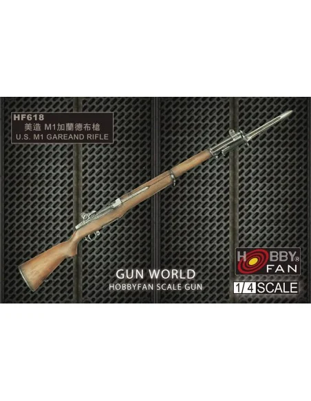 1/4 M1 Garand Rifle, 1/4 - Hobby Fan HF618
