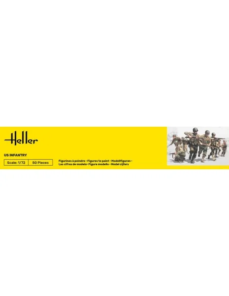 US Infantry, 1/72 - Heller 49601