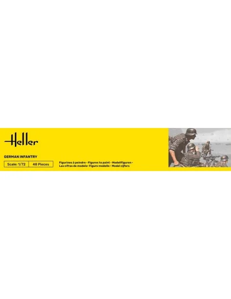 German Infantry, 1/72 - Heller 49605