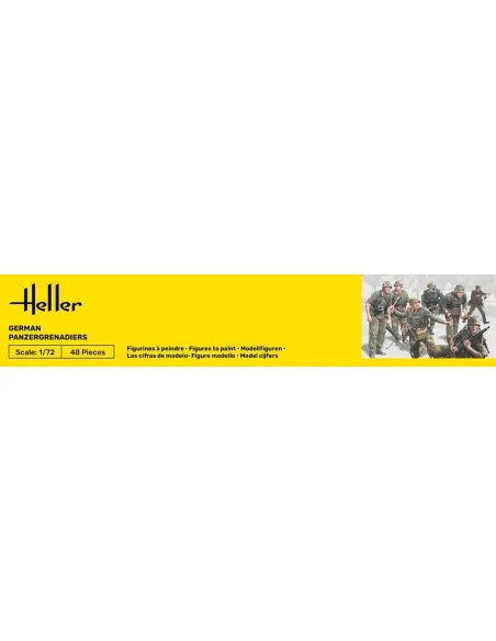 German Panzergrenadiers, 1/72 - Heller 49606