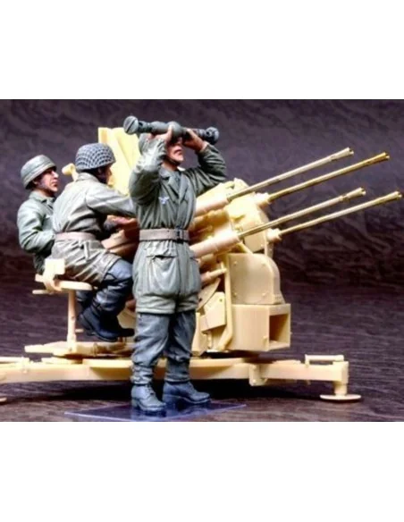 German Fallschirmjäger operating Flak 38, 1/35 - Hobby Fan HF700
