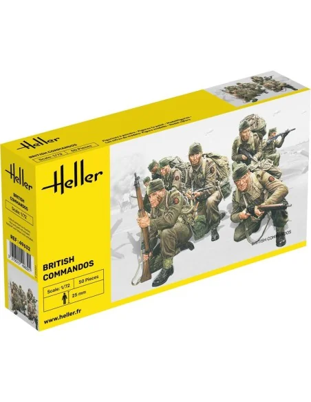 Britische Kommandotruppen, 1/72 - Heller 49632