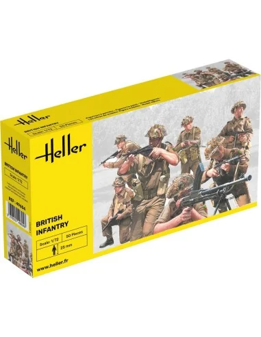 Infanterie Britannique, 1/72 - Heller 49604