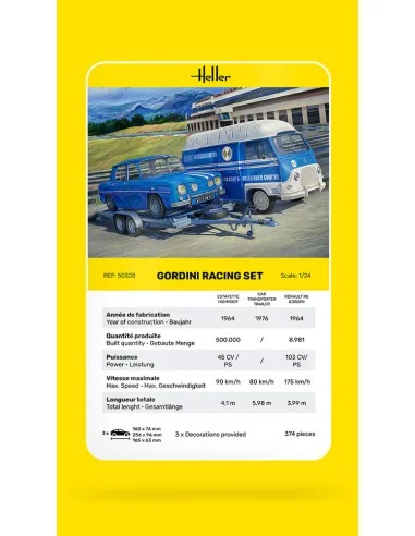 Gordini Racing Set, 1/24 - Heller 50328