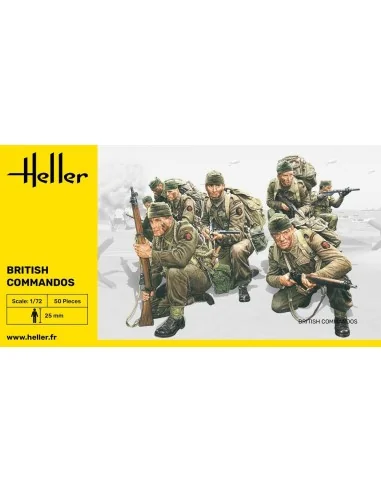 Britische Kommandotruppen, 1/72 - Heller 49632
