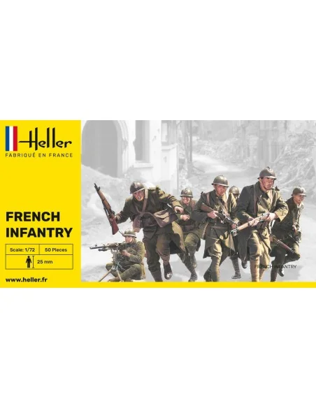 French Infantry, 1/72 - Heller 49602