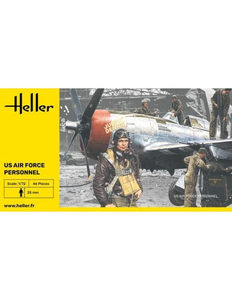 US Air Force Personal, 1/72 - Heller 49648