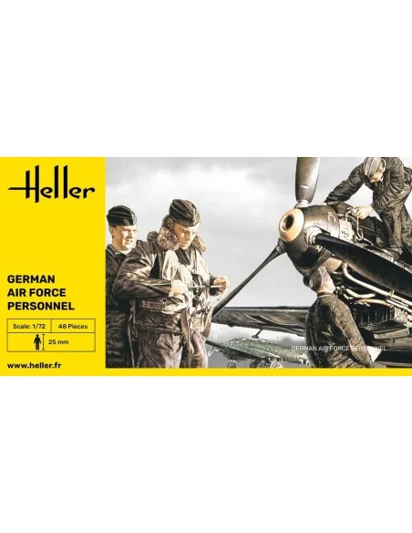 Deutsche Luftwaffe Personal, 1/72 - Heller 49655