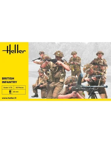 Infanterie Britannique, 1/72 - Heller 49604