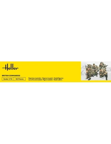 Britische Kommandotruppen, 1/72 - Heller 49632