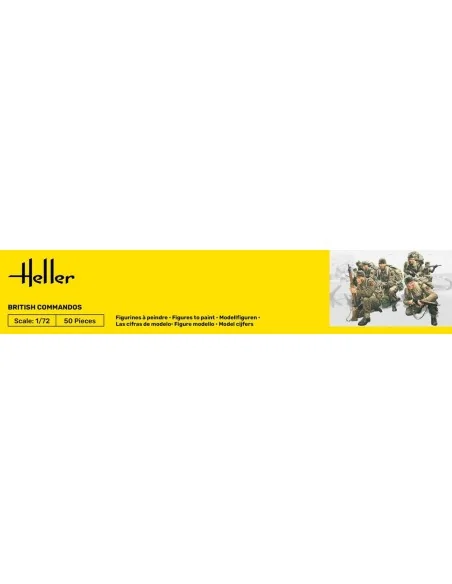 Britische Kommandotruppen, 1/72 - Heller 49632