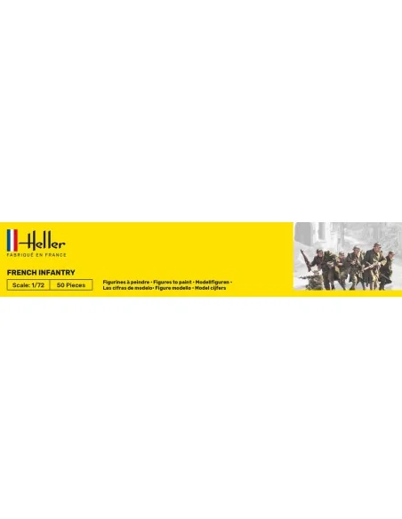 French Infantry, 1/72 - Heller 49602