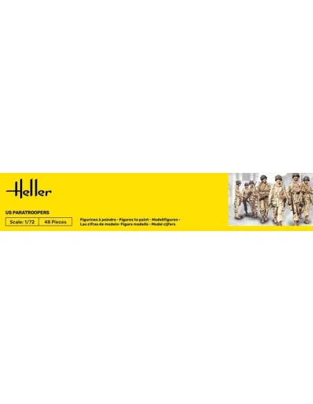 US Fallschirmjäger, 1/72 - Heller 49651