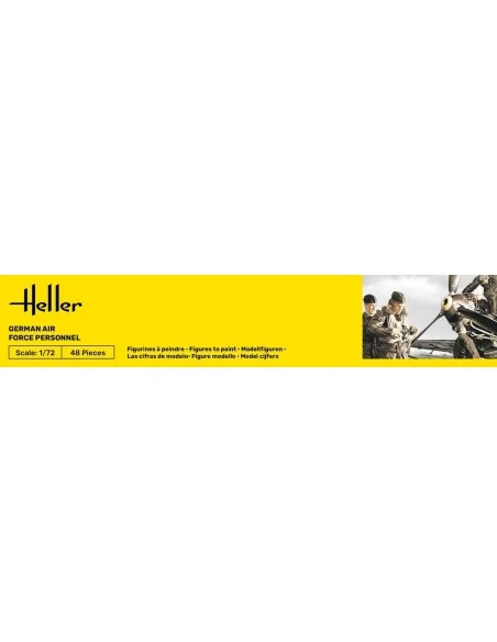Deutsche Luftwaffe Personal, 1/72 - Heller 49655