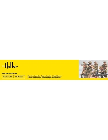 Infanterie Britannique, 1/72 - Heller 49604