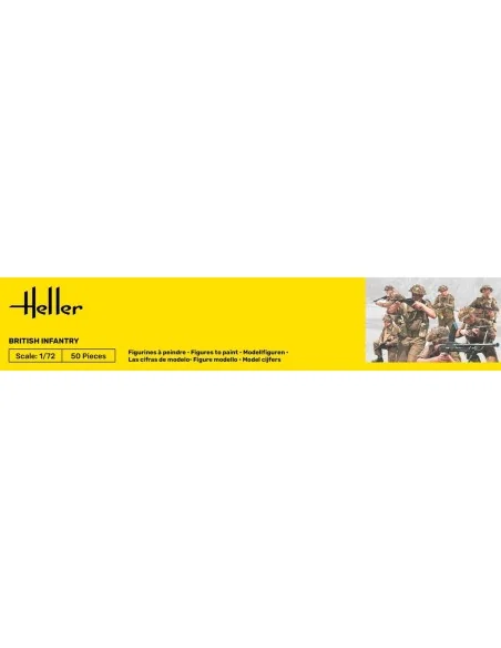 Infanterie Britannique, 1/72 - Heller 49604