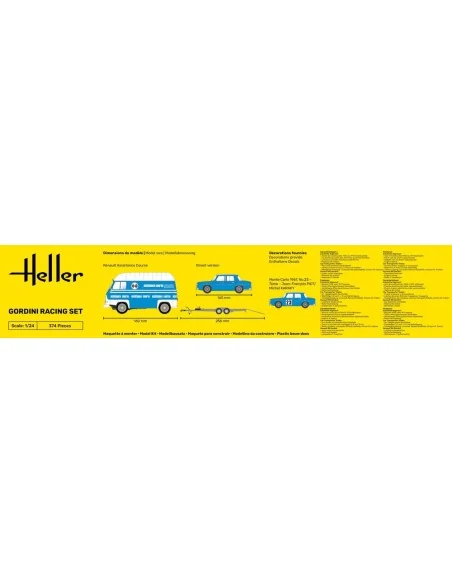 Gordini Racing Set, 1/24 - Heller 50328
