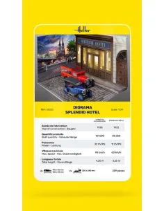 Diorama Splendid Hotel, 1/24 - Heller 50330