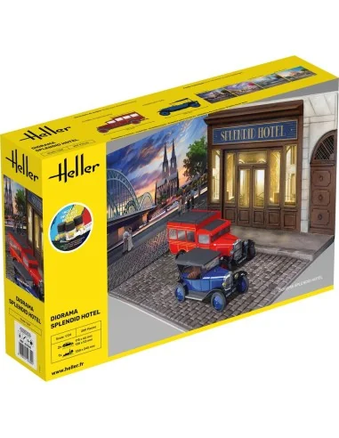 STARTER KIT Diorama Splendid Hotel, 1/24 - Heller 52330