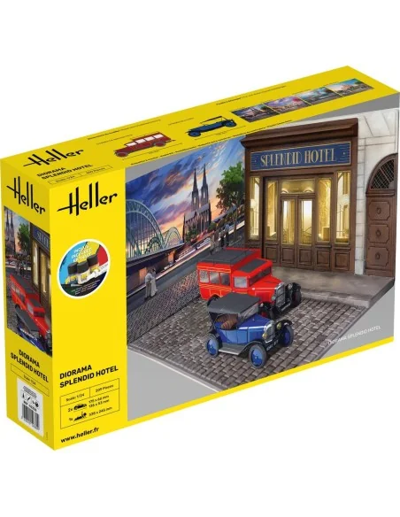 STARTER KIT Diorama Splendid Hotel, 1/24 - Heller 52330