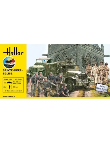 STARTER KIT Sainte-Mère-Eglise, 1/72 - Heller 52327