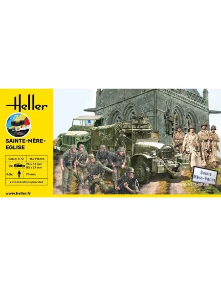 STARTER KIT Sainte-Mère-Eglise, 1/72 - Heller 52327