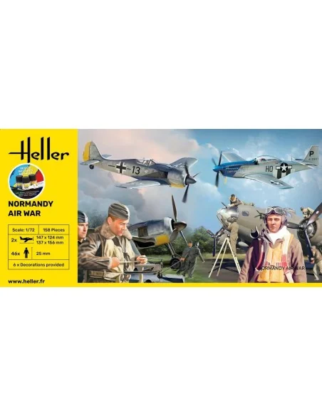 STARTER KIT Normandy Airwar, 1/72 - Heller 52329