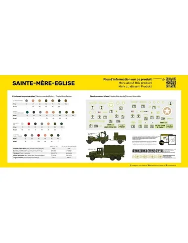 STARTER KIT Sainte-Mère-Eglise, 1/72 - Heller 52327