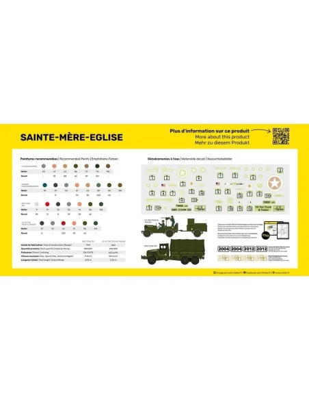 STARTER KIT Sainte-Mère-Eglise, 1/72 - Heller 52327