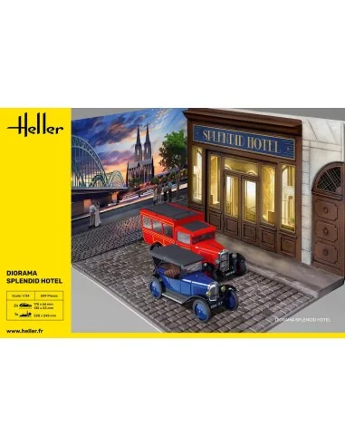Diorama Splendid Hotel, 1/24 - Heller 50330