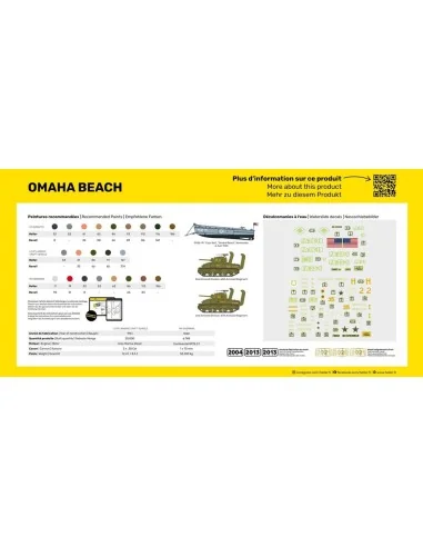 Omaha Beach, 1/72 - Heller 50332