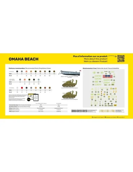 Omaha Beach, 1/72 - Heller 50332